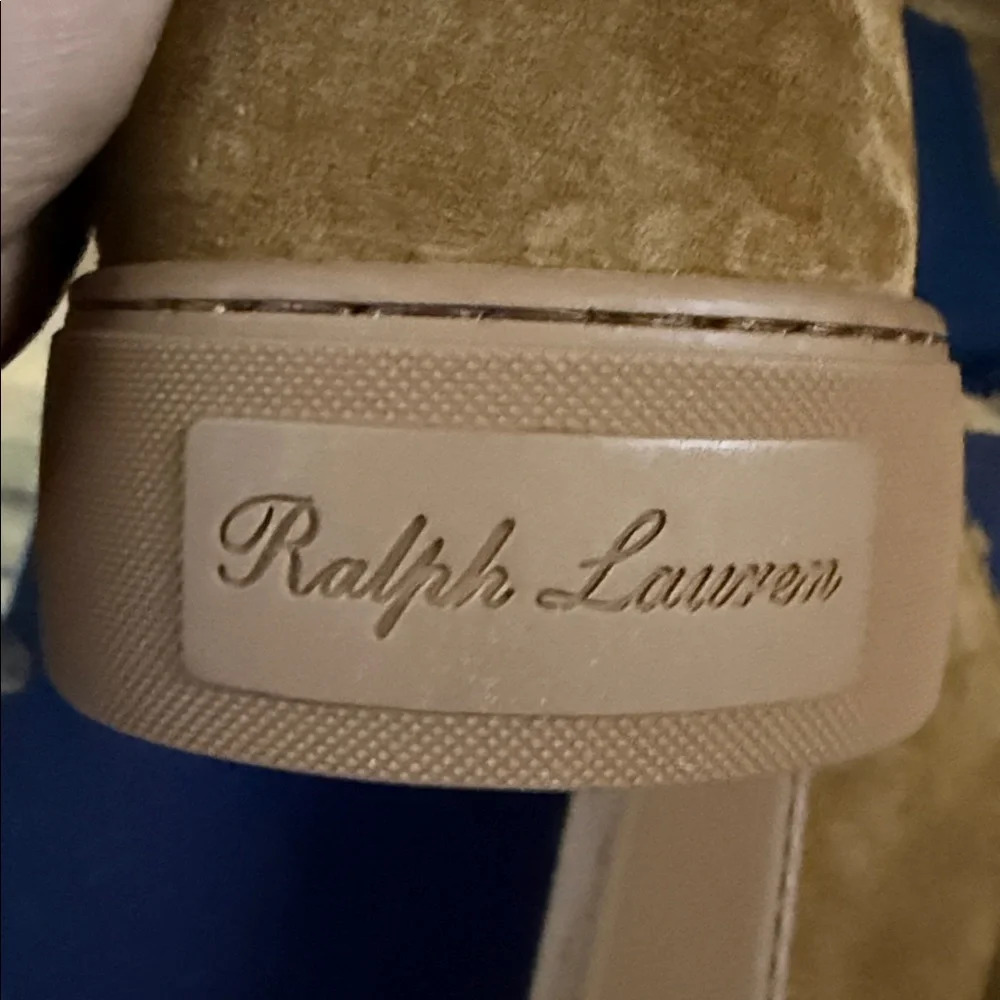 Ralph Lauren Purple Label Men's Severn Calf Suede LowTop Sneakers Cacao NEW $895 - Picture 8 of 16